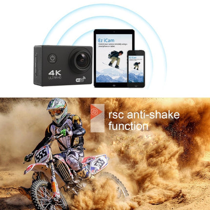 F60 2.0 inch Screen 170 Degrees Wide Angle WiFi Sport Action Camera Camcorder with Waterproof Housing Case, Support 64GB Micro SD Card(Silver)-garmade.com