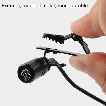 Condenser Microphone with Tie Clip for SJCAM SJ7 / SJ6 / SJ360-garmade.com