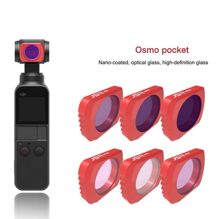 6 in 1 HD Slim ND4 & ND8 & ND16 & ND32 & CPL & ATSR Lens Filter for DJI OSMO Pocket-garmade.com