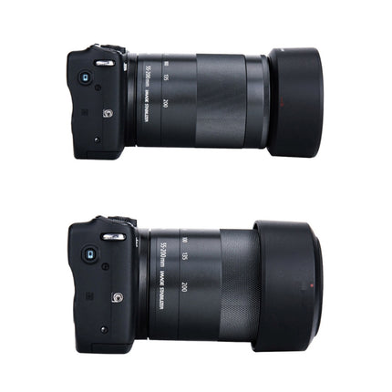 ET54-B Lens Hood Shade for Canon EF-M 55-200mm STM Lens-garmade.com