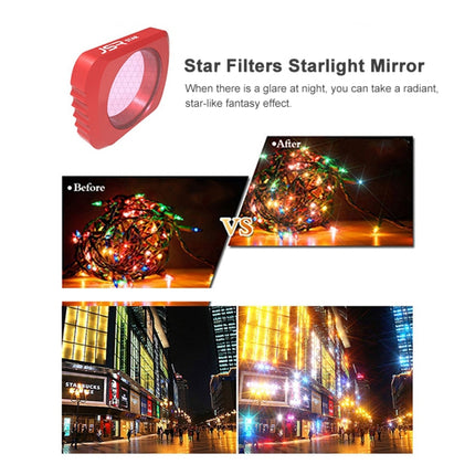 JSR 5 in 1 CR Super Wide Angle Lens 12.5X Macro Lens + CPL Lens + Star + ND16 Lens Filter Set for DJI OSMO Pocket-garmade.com