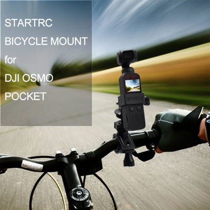 STARTRC Mountain Bike Motorcycle Mount Gimbal Fixed Holder for DJI OSMO Pocket-garmade.com