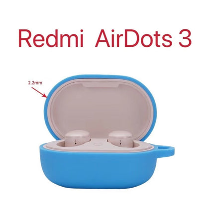 Silicone Earphone Protective Case for Xiaomi Redmi AirDots3(Grey)-garmade.com
