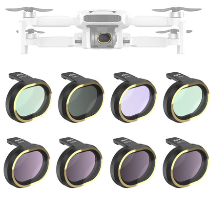 JSR for FiMi X8 mini Drone 8 in 1 UV + CPL + ND8 + ND16 + ND32 + STAR + NIGHT Lens Filter Kit-garmade.com