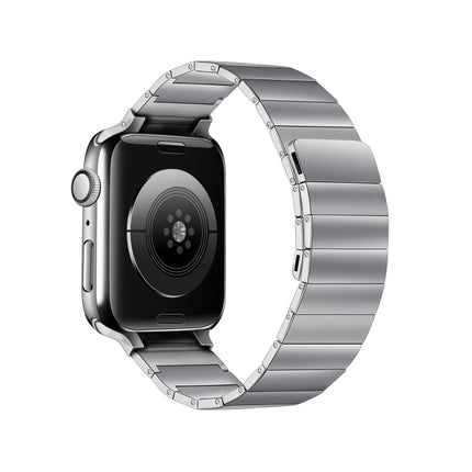 Magnetic Steel Watch Band For Apple Watch Ultra 49mm&Watch Ultra 2 49mm / Series 9&8&7 45mm / SE 3&SE 2&6&SE&5&4 44mm / 3&2&1 42mm(Silver)-garmade.com