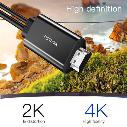 Yesido HM03 USB-C / Type-C to HDMI Adapter Cable, Length:1.8m-garmade.com