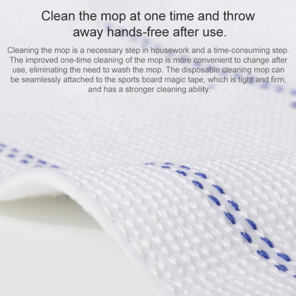 Original Xiaomi Mijia 10 PCS/Bag Disposable Mopping Cleaning Cloth for Mijia Wireless Mopping Machine (HAP3315)-garmade.com