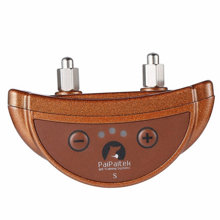 PD258 Automatic Anti Barking Collar Pet Training Control System for Dogs, S Size(Coffee)-garmade.com