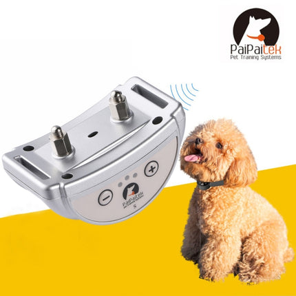 PD258 Automatic Anti Barking Collar Pet Training Control System for Dogs, S Size(Silver)-garmade.com