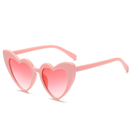 Heart Shape UV400 Polarized Sunglasses for Women(Pink)-garmade.com