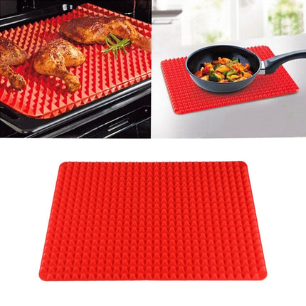 Multi-function Silicone Barbecue Pad / Food Pad(Red)-garmade.com