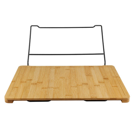 Multifunctional Cutting Board With Flat Bracket + Cutting Board + 2 Steel 2 Plastic Box-garmade.com