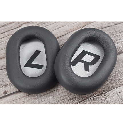 For Plantronics Backbeat Pro 2 / Voyager 8200UC Earphone Cushion Cover Earmuffs Replacement Earpads(Grey)-garmade.com