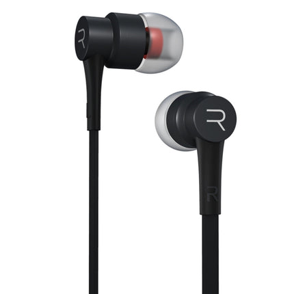 REMAX RM-535i In-Ear Stereo Earphone with Wire Control + MIC, Support Hands-free, for iPhone, Galaxy, Sony, HTC, Huawei, Xiaomi, Lenovo and other Smartphones(Black)-garmade.com