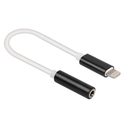 8 Pin to 3.5mm Audio Adapter, Length: About 12cm, Support iOS 13.1 or Above(White)-garmade.com