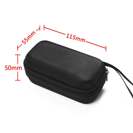 2 PCS Portable Handheld Shockproof Bluetooth Headset Protective Box Storage Bag for Bose SoundSport Free(Black)-garmade.com
