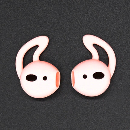 2pcs Wireless Bluetooth Earphone Silicone Ear Caps Earpads for Apple AirPods(Pink)-garmade.com