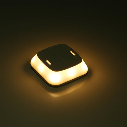 CL053 LED Square Human Body Sensor Light, Style: Battery Models (Warm White)-garmade.com