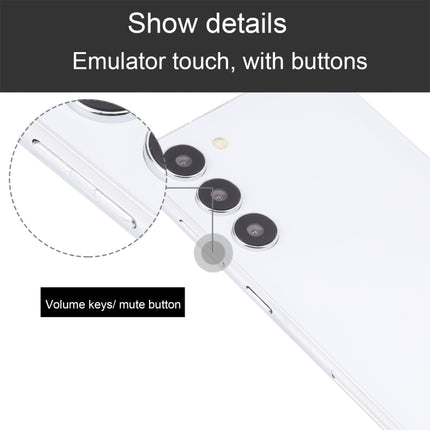 For Samsung Galaxy S23 5G Black Screen Non-Working Fake Dummy Display Model(White)-garmade.com