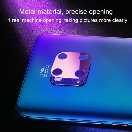 10D Full Coverage Mobile Phone Metal Rear Camera Lens Protection Ring Cover for Huawei Mate 20(Black)-garmade.com