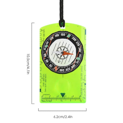 DC361 Outdoor Multifunctional Compass Map Scale-garmade.com