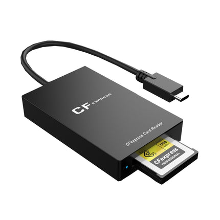 Rocketek CR315 USB3.1 Gen2 Type-C CFexpress Type B Card Reader(Black)-garmade.com