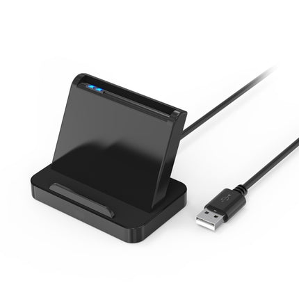 Rocketek SCR816 USB2.0 CAC / SIM / IC / ATM Smart Card Reader (Black)-garmade.com