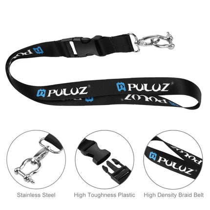 PULUZ 60cm Detachable Long Neck Strap Lanyard Sling for GoPro Hero11 Black / HERO10 Black / HERO9 Black /HERO8 / HERO7 /6 /5 /5 Session /4 Session /4 /3+ /3 /2 /1 / Max, DJI OSMO Action and Other Action Cameras-garmade.com