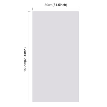 PULUZ Photography Background PVC Paper Kits for Studio Tent Box, Size: 156cm x 80cm(White)-garmade.com