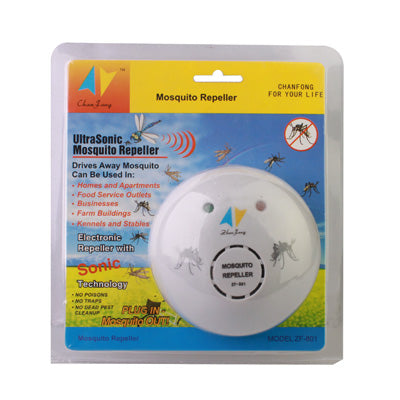 Ultrasonic Mosquito Repeller(White)-garmade.com