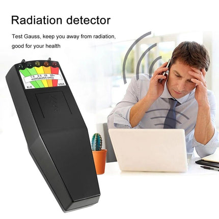 5-LED Electromagnetic Radiation Detector EMF Meter Tester-garmade.com