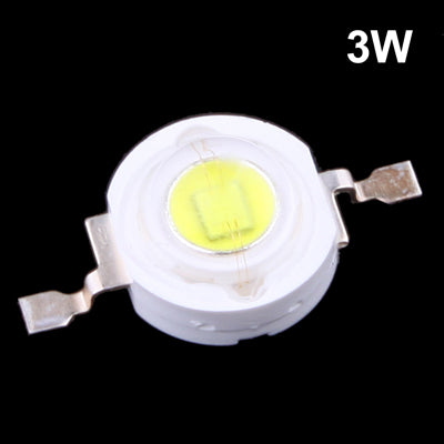 10 PCS 3W LED Light Bulb, Luminous Flux: 170-180lm, White Light-garmade.com