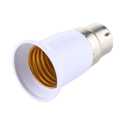 E27 to B22 Light Lamp Bulbs Adapter Converter(White)-garmade.com