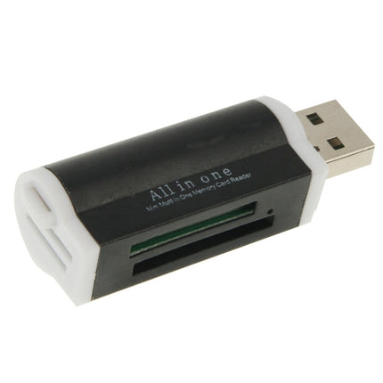 2 PCS Multi All in 1 USB 2.0 Micro SD SDHC TF M2 MMC MS PRO DUO Memory Card Reader-garmade.com