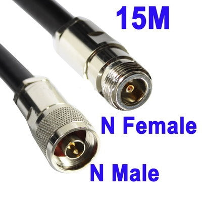 N Female to N Male WiFi Extension Cable, Cable Length: 15M-garmade.com