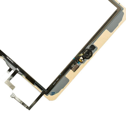 Touch Panel with Home Key Flex Cable for iPad 5 9.7 inch 2017 A1822 A1823(Black)-garmade.com