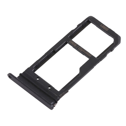 SIM Card Tray + SIM Card Tray / Micro SD Card Tray for HTC U11+ (Black)-garmade.com