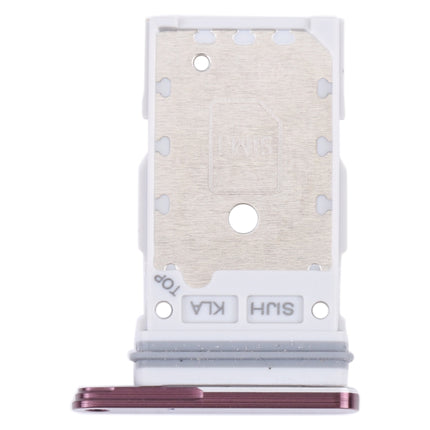 For Samsung Galaxy S22 Ultra 5G SM-S908B Original SIM Card Tray + SIM Card Tray (Purple)-garmade.com