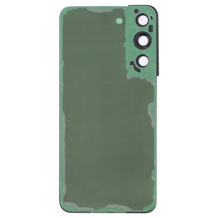 For Samsung Galaxy S22 5G SM-S901B Battery Back Cover with Camera Lens Cover (Green)-garmade.com
