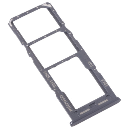 For Samsung Galaxy A23 SM-A235 Original SIM Card Tray + SIM Card Tray + Micro SD Card Tray (Black)-garmade.com