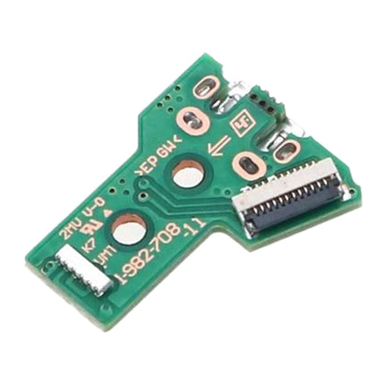 JCD JDS-055 USB Charging Port Board with 12 Pin FPC Flex Cable For PS4-garmade.com