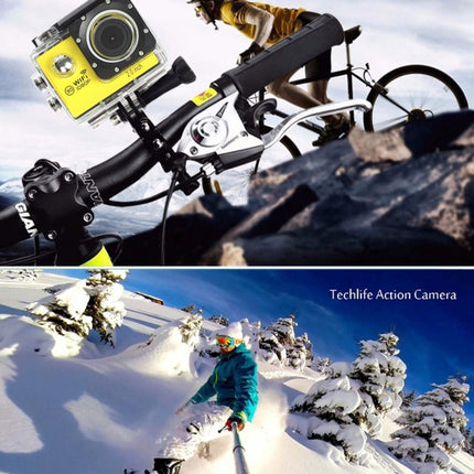 H16 1080P Portable WiFi Waterproof Sport Camera, 2.0 inch Screen, Generalplus 4248, 170 A+ Degrees Wide Angle Lens, Support TF Card(Blue)-garmade.com