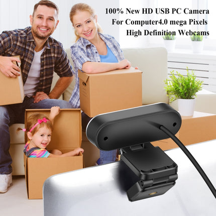 C13 1080P High-Definition Touch 3-level Brightness Web Camera Fill Light Camera Live Webcast Webcam with Tripod-garmade.com