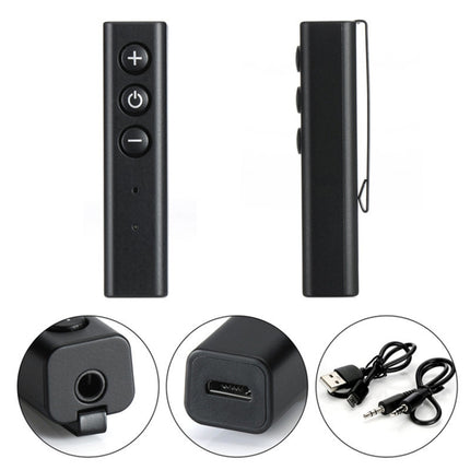 ZF350 Sports Clip Bluetooth Receiver 3.5mm Jack Aux Wireless Audio Adapter Car Audio Receiver-garmade.com