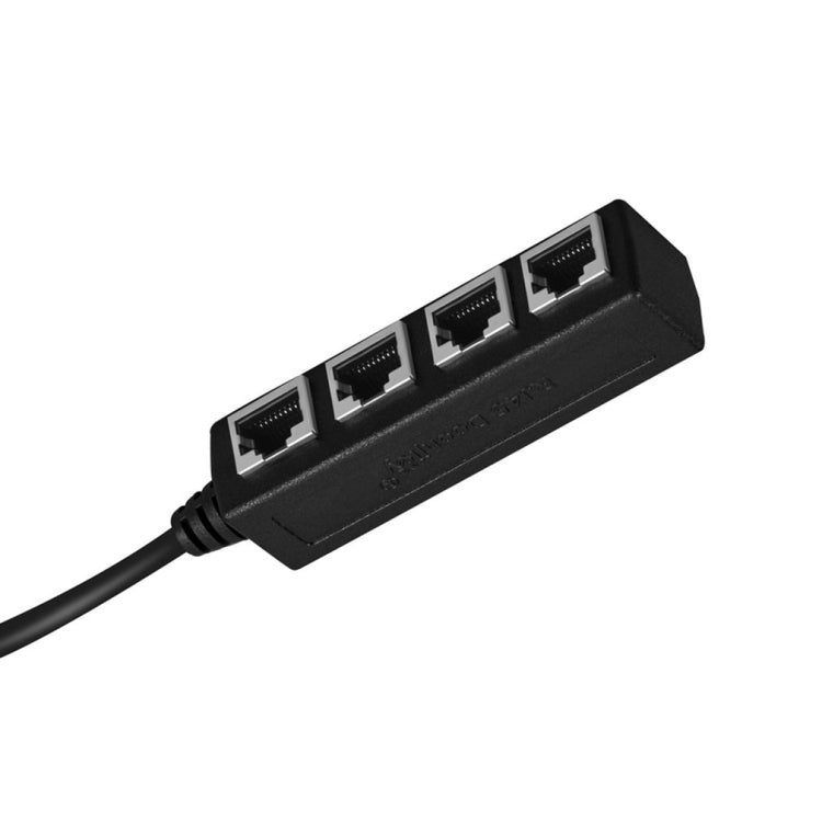 1 Male to 4 Female LAN Cable Adapter Splitter