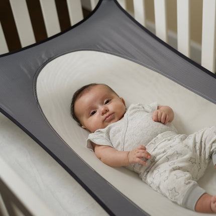 Detachable Portable Infant Baby Hammock Children Hanging Furniture Lightweight Baby Bed Indoor(Navy)-garmade.com