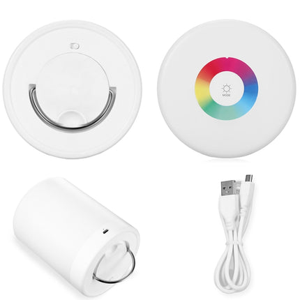 LED Touch Control Induction Dimmer Lamp Smart Dimmable RGB Color Change Rechargeable Bedside Night Light-garmade.com