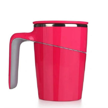 Creative Suction Cup Does not Pour Cup Office Mug(Red)-garmade.com