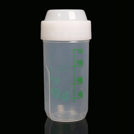 Beverage Juice Powder Shake Cup Environmentally Friendly Food Grade Plastic Cup(White)-garmade.com