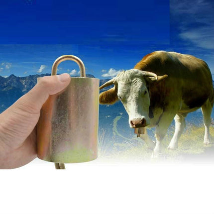 Special Loud Thick Cow Horse Sheep Farm Animals Anti-Lost Loud Bell, SIZE:XL-garmade.com